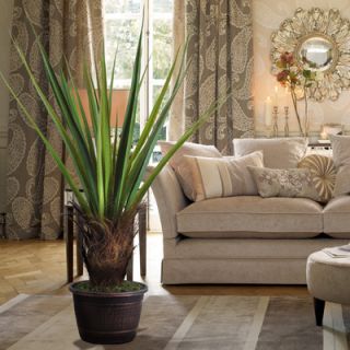 Laura Ashley Home Tall High End Realistic Silk Giant Agave Floor Plant