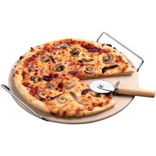 The Premium Connection KitchenWorthy Pizza Stone Set