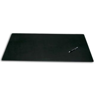 1000 Series Classic Leather 34 x 20 Desk Mat without Rails in Black