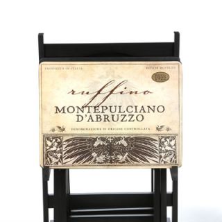 Cape Craftsmen Wines of the World Tuscan Wine TV Tray Set with Stand