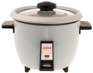 Aroma ARC703G 3 cup Rice Cooker with Glass Lid Kitchen Products Kitchen & Dining
