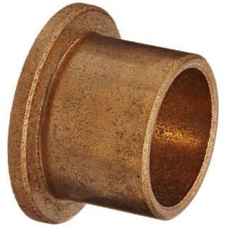 Bunting Bearings FF703 3 5/8" Bore x 3/4" OD x 5/8" Length 1" Flange OD x 3/32" Flange Thickness Powdered Metal SAE 841 Flanged Bearings Flanged Sleeve Bearings
