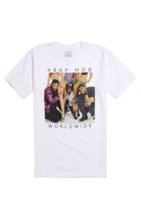 Mens A$Ap Worldwide T Shirts   A$Ap Worldwide Portrait T Shirt