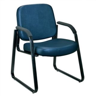 OFM Big and Tall Armless Vinyl Chair