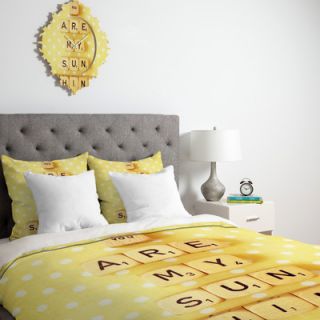 DENY Designs Happee Monkee You Are My Sunshine Duvet Cover Collection