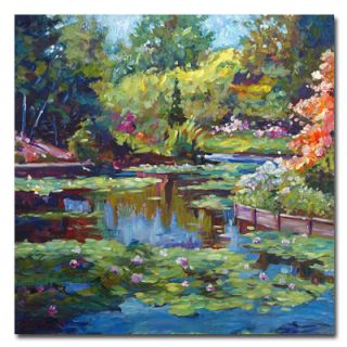 Trademark Art Serenity Pond Canvas Art