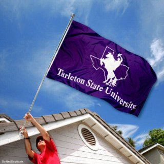 Tarleton State Texans University Large College Flag  Outdoor Flags  Sports & Outdoors