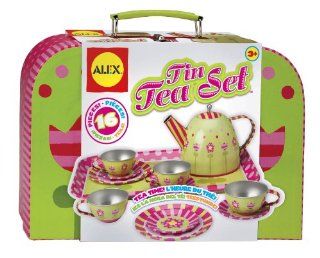 ALEX Toys   Pretend & Play Tin Tea Set 705W Toys & Games