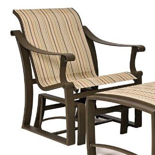 Woodard Bungalow Sling Gliding Lounge Chair  Patio Lounge Chairs  Patio, Lawn & Garden