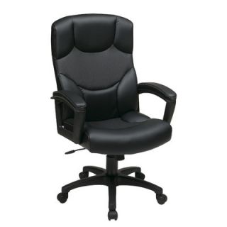 Office Star Work Smart Leather Executive / Conference Chair