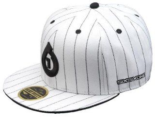 Sixsixone Pinstripe Cap, White, 7 1/4  Baseball Caps  Sports & Outdoors