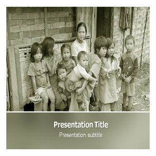 Poverty Powerpoint Template   Poverty Powerpoint (PPT) Template Software