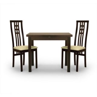 Set includes one table and two dining benches Loft collection Heavy