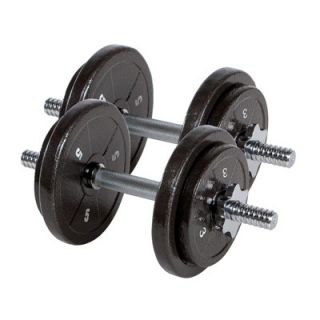 Marcy 40 lbs Eco Cast Iron Dumbbell Set
