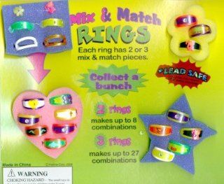 Mix and Match Rings Vending Machine Capsules Health & Personal Care