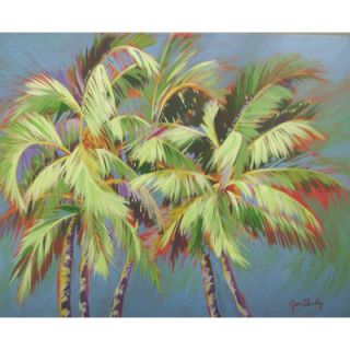 Barewalls 5 Crazy Palms Gallery Wrapped Canvas Art