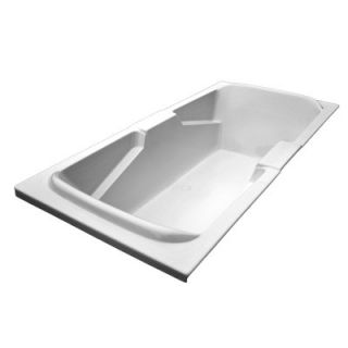 American Acrylic 72 x 36 Arm Rest Whirlpool Tub   BRA 56W