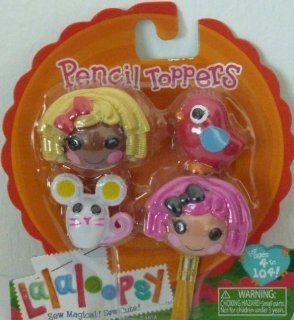 Lalaloopsy Pencil Toppers Crumbs Sugar Cookie & Dot Starlight Toys & Games