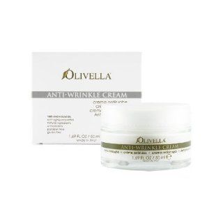 Olivella Virgin Olive Oil Anti Wrinkle Cream   1.69 Oz, Pack of 2 Health & Personal Care