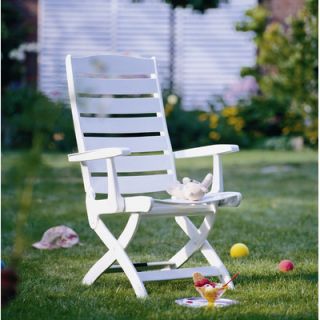Kettler USA Caribic 16 Position Chair in White