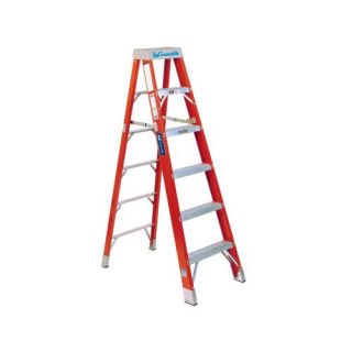 FS1400HD Series Brute™ 375 Fiberglass Step Ladders   4 brute step