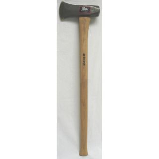 Splitting hickory maul 8 Pounds Axe eye Hickory handle