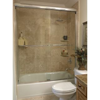 Coastal Industries 3/8 Frameless Paragon Bypass Tub Enclosure