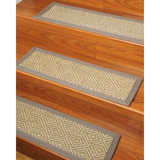 Natural Area Rugs Festival Beige Carpet Stair Tread (Set of 13)