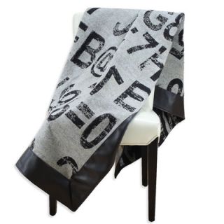 Chooty & Co Go Figure Cotton Throw