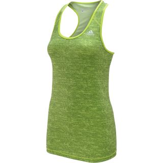 adidas Womens TechFit Tank Top   Size XS/Extra Small, Tribe Green/solar Slime
