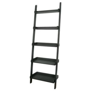 International Concepts Casual Dining 5   Tier Leaning Shelf in Black