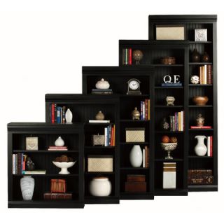Loft Black Office Collection 84 Bookcase in Distressed Painted Black
