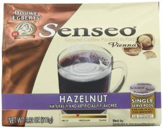 Senseo Coffee Pods, Vienna Hazelnut Waltz, 16 Count (Pack of 4)  Grocery & Gourmet Food