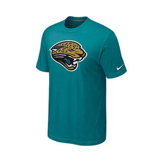 NIKE Mens Jacksonville Jaguars Oversized Logo Short Sleeve T Shirt   Size