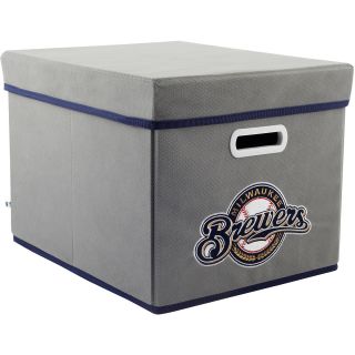 MyOwnersBox MLB STACKITS Fabric Storage Cube Milwaukee Brewers (12200MIL)