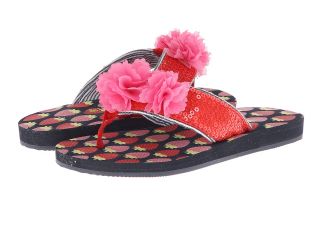 Morgan&Milo Kids Dazzle Flip Flops Girls Shoes (Pink)