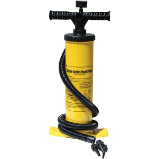 Advanced Elements Double Action Pump with Pressure Gauge, Yellow/black (AE2011)