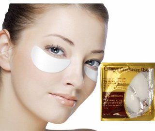 Alluring Collagen Crystal Under Eye Pads Patches x10 pairs (Facial, Anti wrinkle)  Fake Eyelashes And Adhesives  Beauty