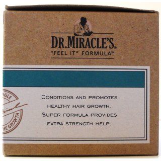 Dr. Miracle's Feel It Formula Hot Gro, Hair & Scalp Treatment Conditioner, Super Strength, 4 oz.  Hair Regrowth Treatments  Beauty