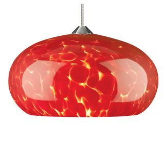 Meteor Frit 1 Light Monorail Pendant