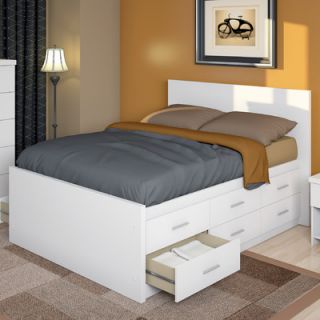 Woodbridge Home Designs 827 Series Captain Bed with Under Storage in