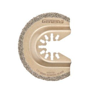 Genesis GAMT731 1/8 Inch Grout Removal Blade   Quick Change Discs  