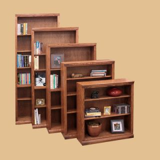 Legends Furniture Traditional Bookcase with 1 Fixed and 3 Adjustable