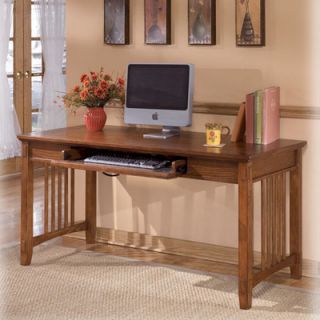Signature Design by Ashley Cross Island Large Computer Desk with Hutch