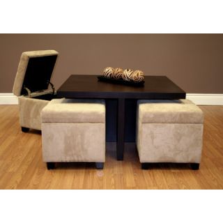 DHP Club Coffee Table with Ottoman