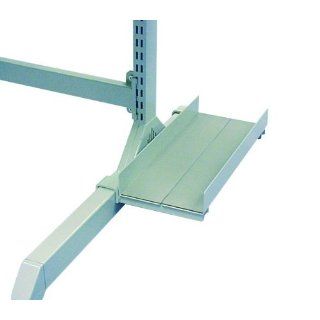 Sovella 860740 35 Concept Steel CPU Holder for Motor Leg, 44 lbs Weight Capacity, 9.49" Width x 1.96" Height x 17.714" Depth, Grey Science Lab Dispensers
