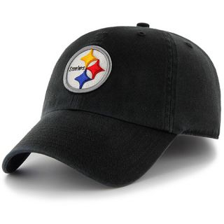 47 BRAND Mens Pittsburgers Steelers Clean Up Adjustable Cap   Size