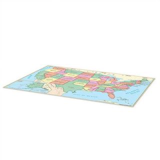 Universal Map Beginner Floor Map Vinyl   U.S.