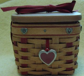 Longaberger Sweetest Gift Basket Set (Small)   2002  Home Storage Baskets  