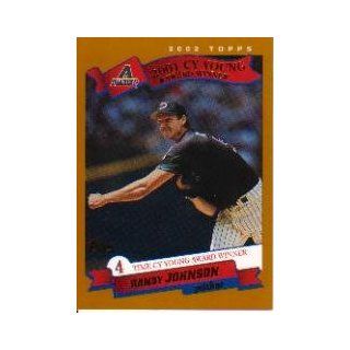 2002 Topps #715 Randy Johnson CY Sports Collectibles